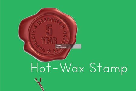 Optional Limited Edition Hot Wax Stamp 🔴✨