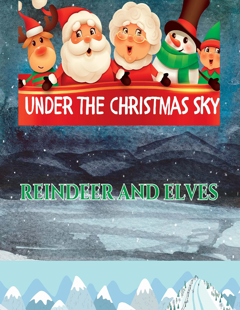 Book Softcover: A Magical Christmas Story: Elves, Reindeer & Holiday Traditions 🎄✨