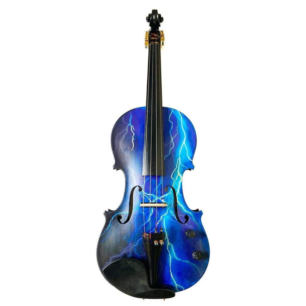Rozanna's Electric Blue Lightning Violin