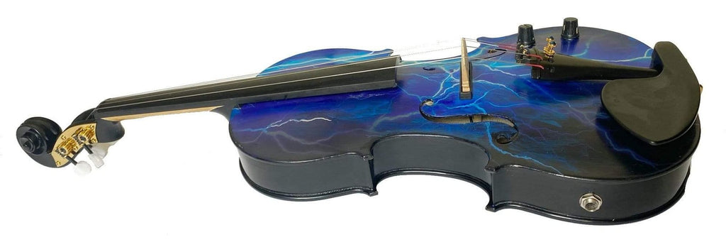 Rozanna's Electric Blue Lightning Violin