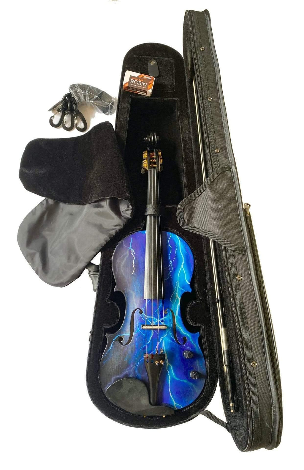 Rozanna's Electric Blue Lightning Violin